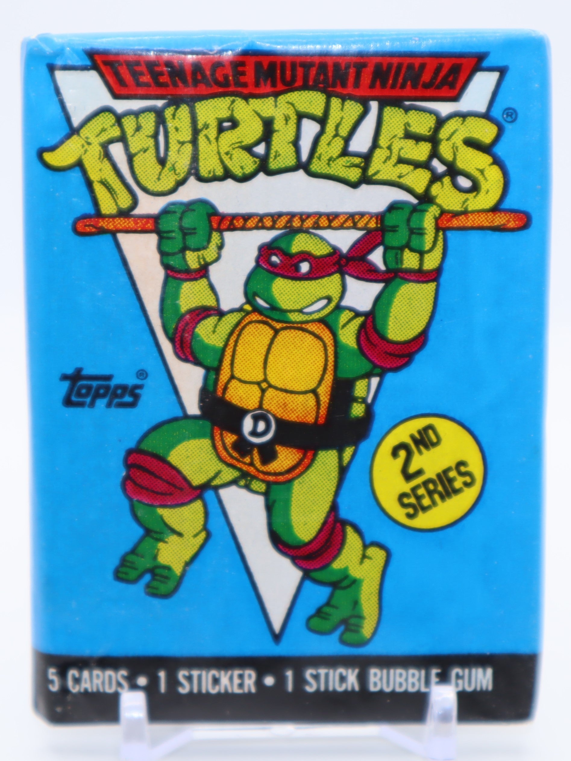 1990 Topps Teenage Mutant Ninja Turtles Series 2 Trading Cards Wax Pack - Collectibles