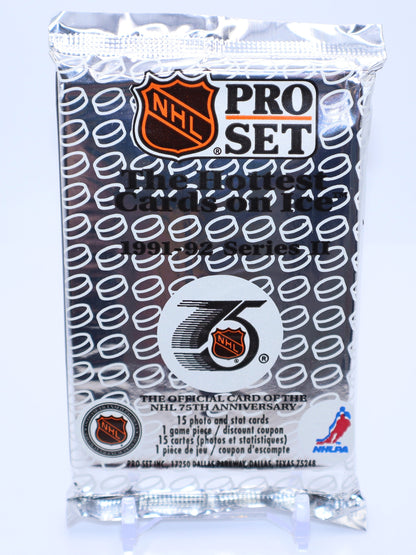 1991 - 92 ProSet Series 2 Hockey Cards Wax Pack - Collectibles
