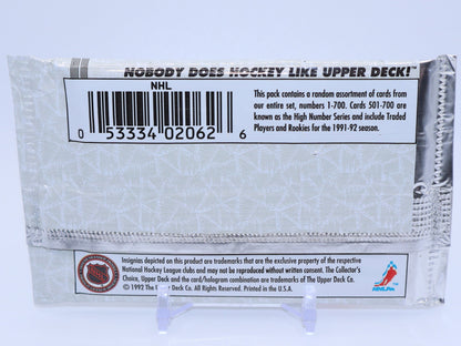 1991 - 92 Upper Deck High Series Hockey Cards Wax Pack - Collectibles