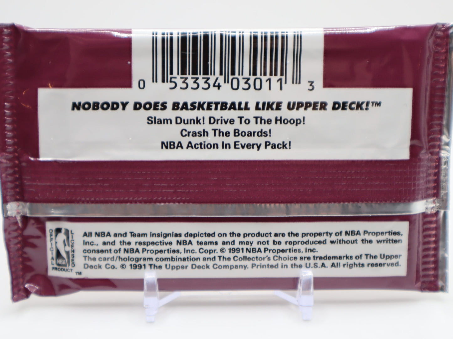 1991 - 92 Upper Deck Inaugural NBA Basketball Cards Wax Pack - Collectibles