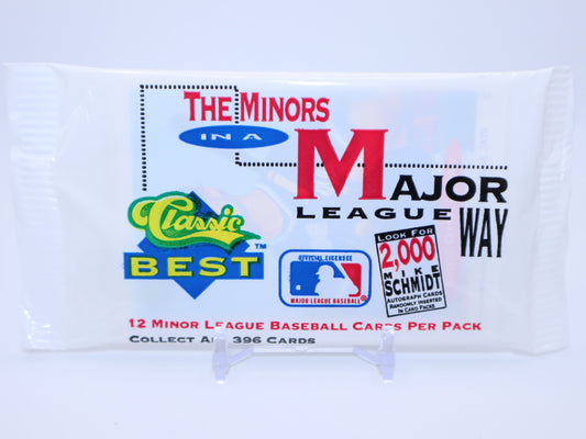 1991 Classic Best Minors Baseball Cards Wax Pack - Collectibles