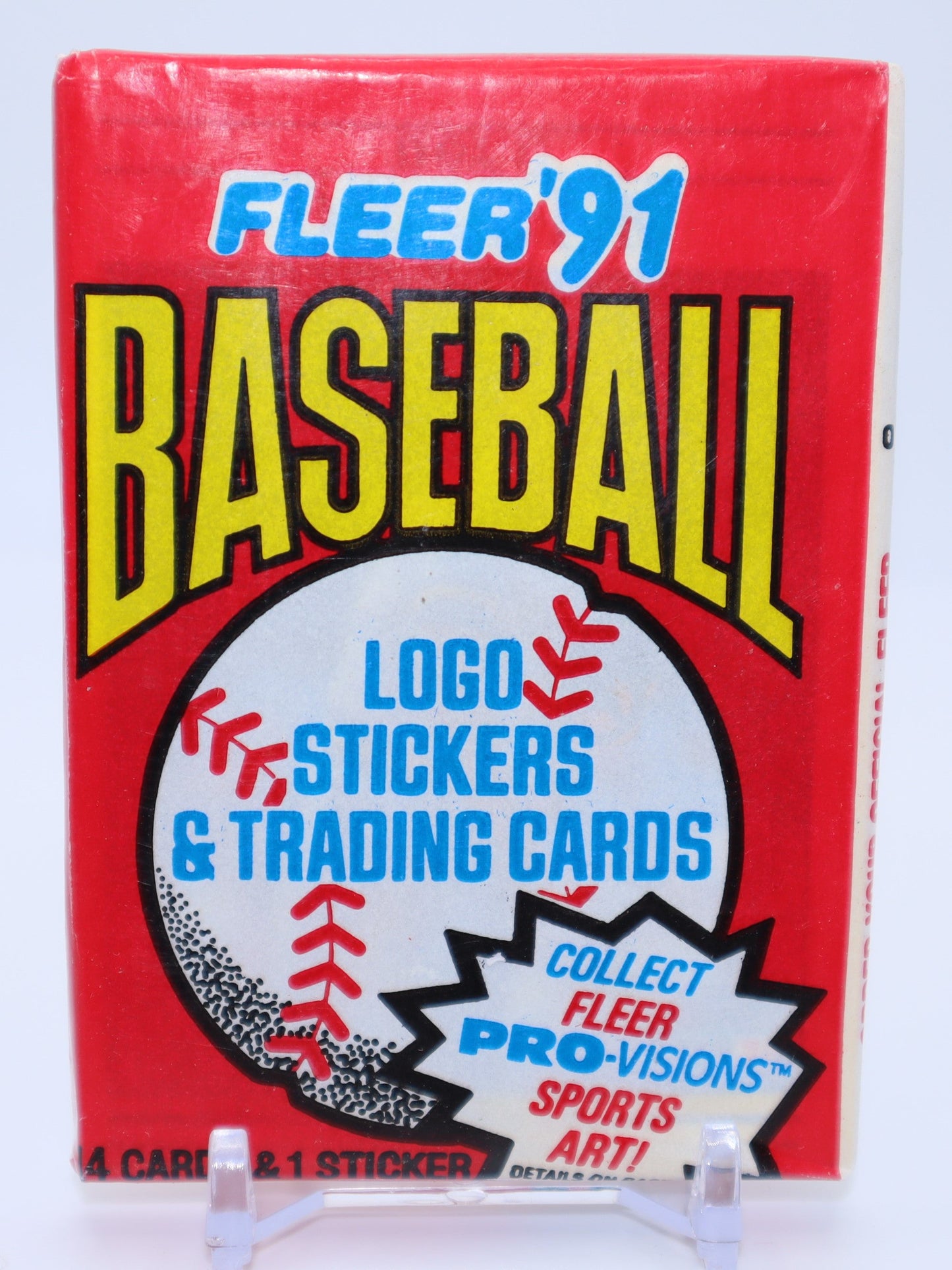 1991 Fleer Baseball Cards Wax Pack - Collectibles
