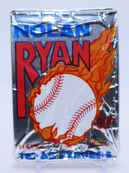 1991 Pacific Nolan Ryan Texas Express Baseball Cards Wax Pack - Collectibles