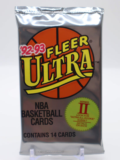 1992 - 93 Fleer Ultra Series 2 Basketball Cards Wax Pack - Collectibles