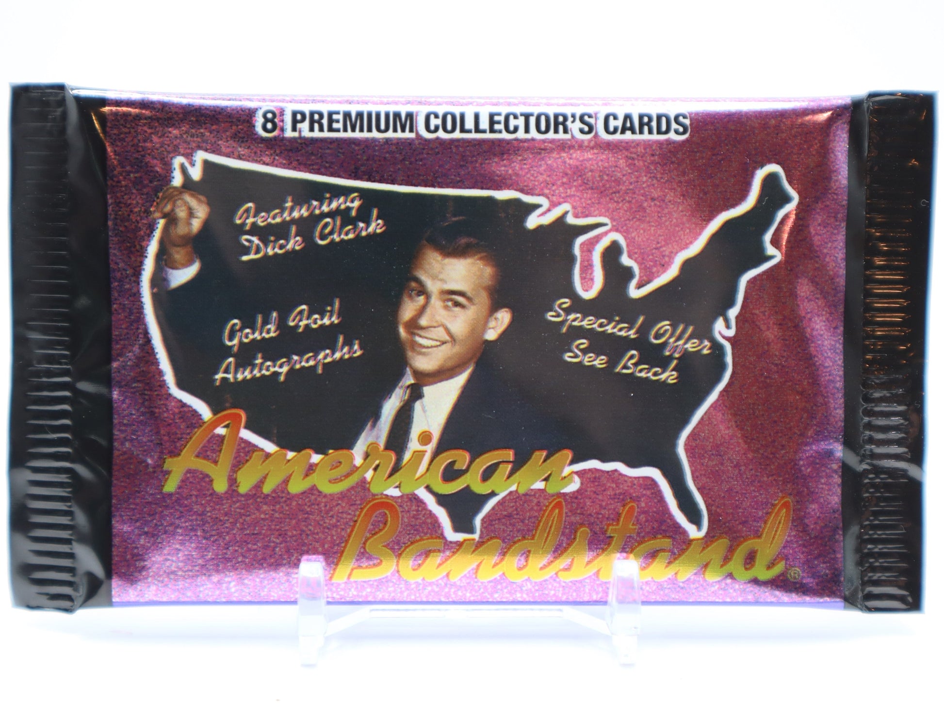 1992 Collect A Card American Bandstand Trading Cards Wax Pack - Collectibles