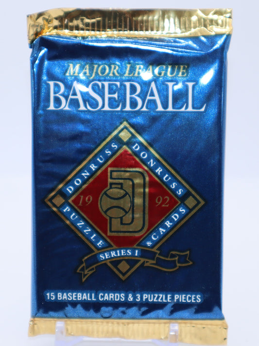 1992 Donruss Series 1 Baseball Cards Wax Pack - Collectibles
