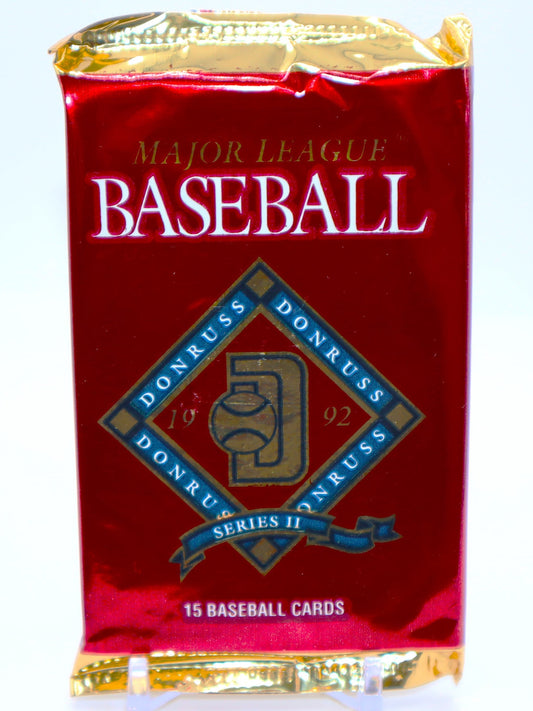 1992 Donruss Series 2 Baseball Cards Wax Pack - Collectibles