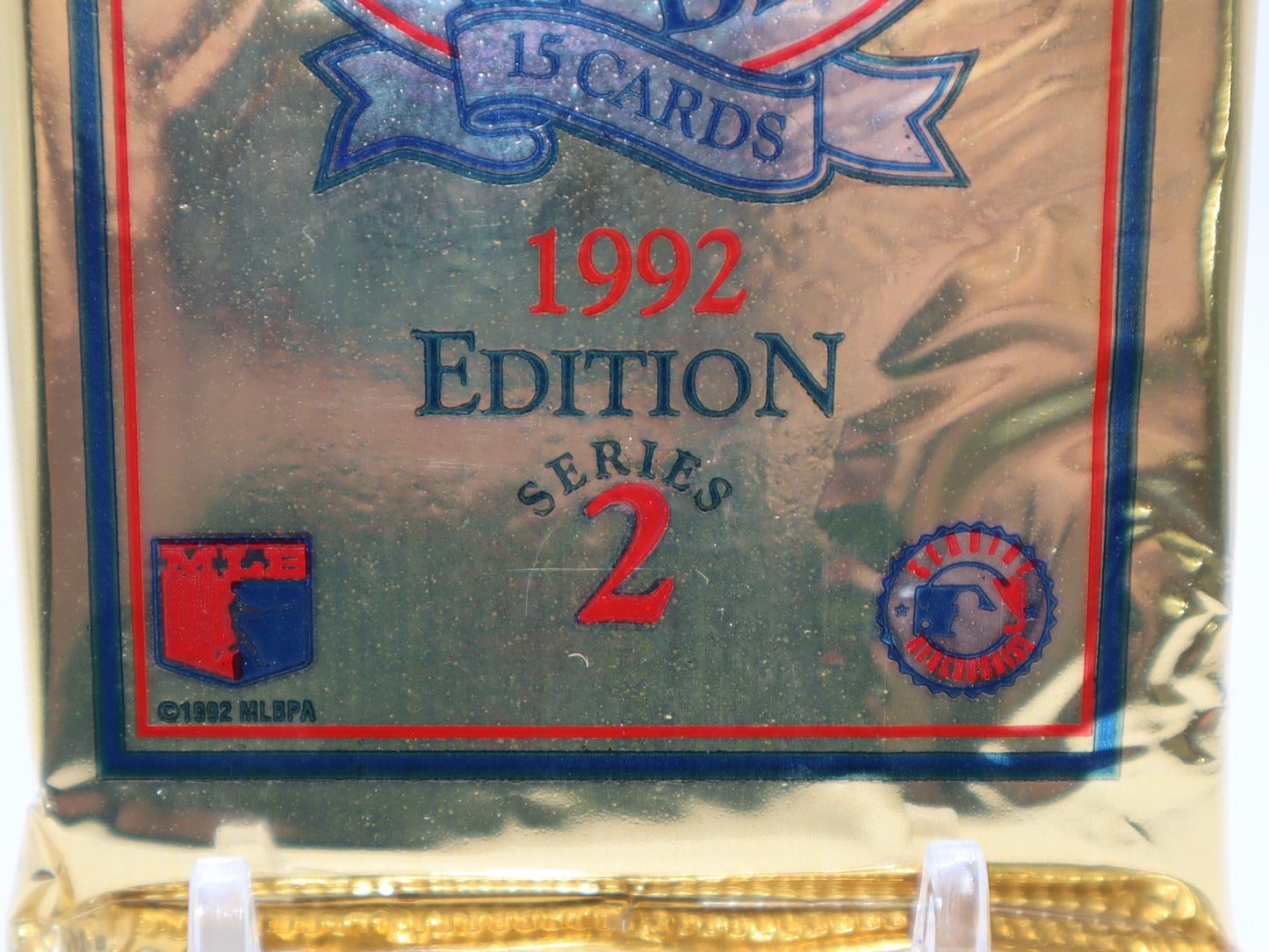 1992 Leaf Series 2 Baseball Cards Wax Pack - Collectibles