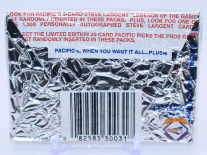 1992 Pacific Plus Series 1 Football Cards Wax Pack - Collectibles