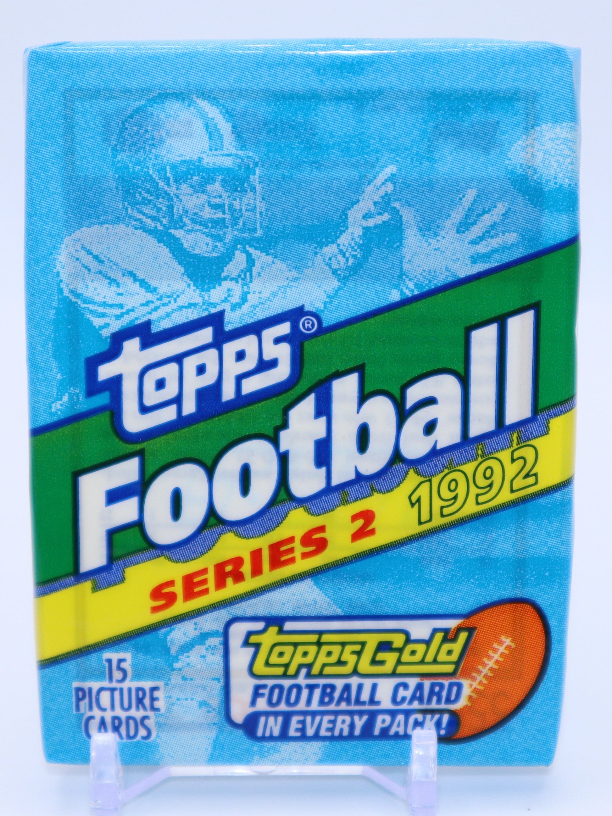 1992 Topps Series 2 NFL Football Cards Wax Pack - Collectibles