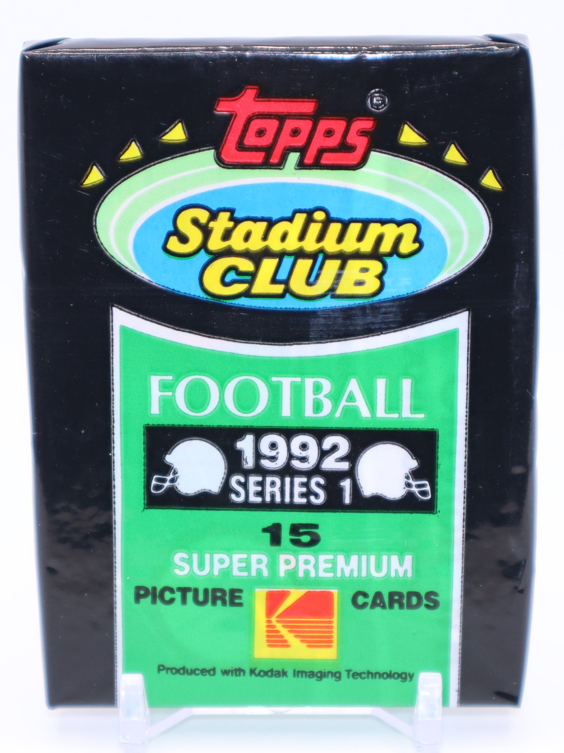 1992 Topps Stadium Club Series 1 Football Cards Wax Pack - Collectibles