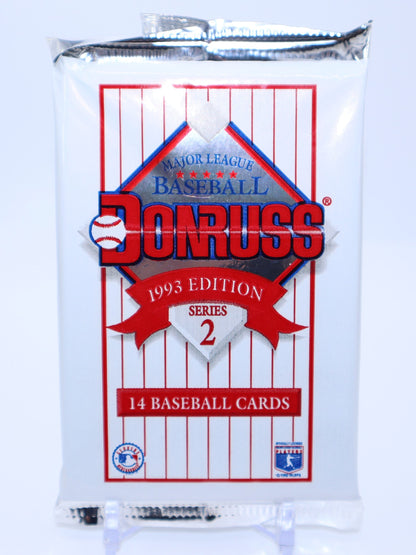 1993 Donruss Series 2 Baseball Cards Wax Pack - Collectibles