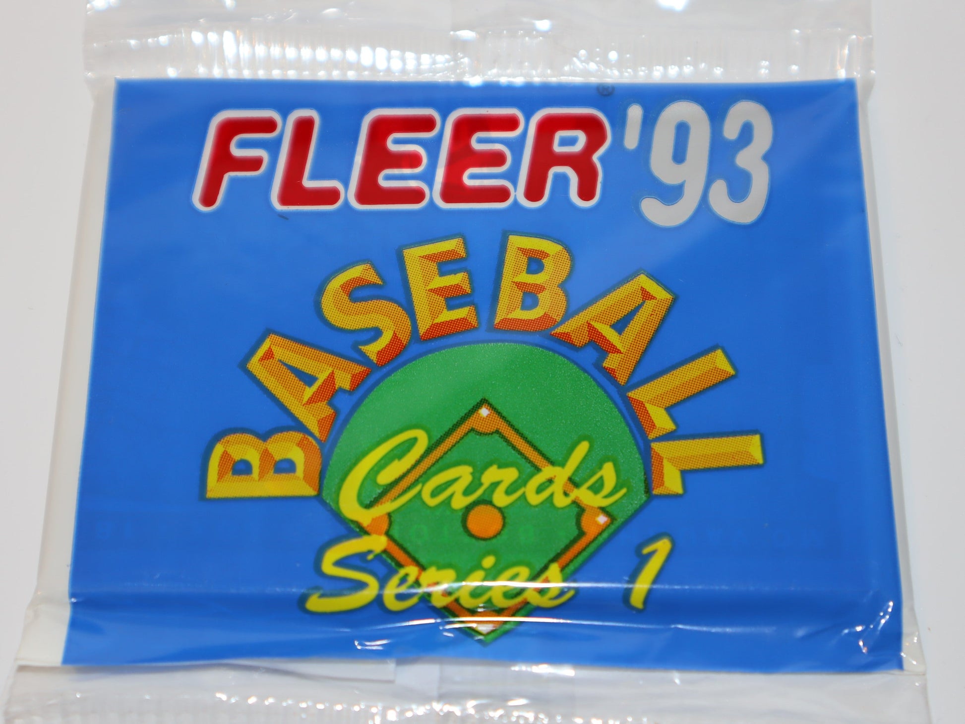1993 Fleer Series 1 Baseball Cards Rack Pack - Collectibles