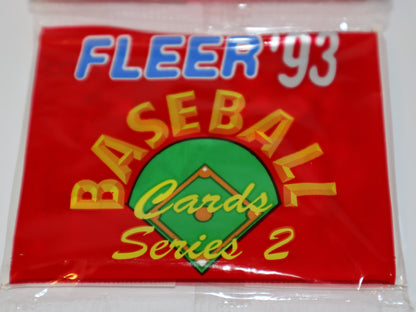 1993 Fleer Series 2 Baseball Cards Rack Pack - Collectibles