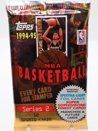 1994 - 95 Topps Series 2 Basketball Cards Wax Pack - Collectibles