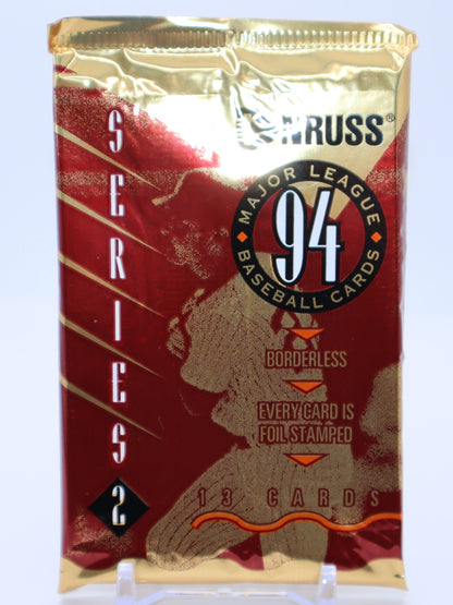 1994 Donruss Baseball Cards Wax Pack - Collectibles