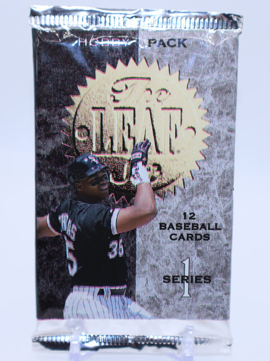 1994 Leaf Series 1 Baseball Cards Hobby Wax Pack - Collectibles