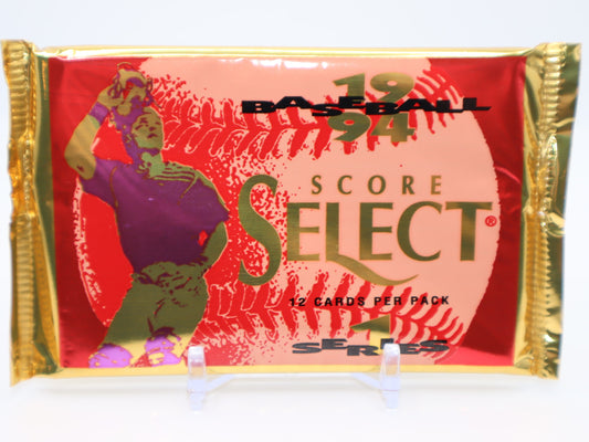 1994 Pinnacle Select Series 1 Baseball Cards Hobby Wax Pack - Collectibles