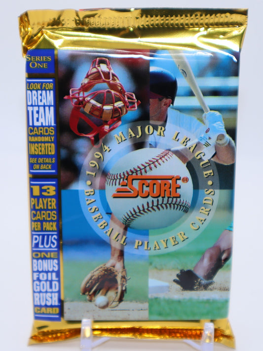1994 Score Series 1 Baseball Cards Wax Pack - Collectibles
