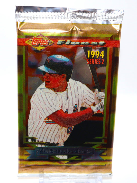 1994 Topps Finest Series 2 Baseball Cards Wax Pack - Collectibles