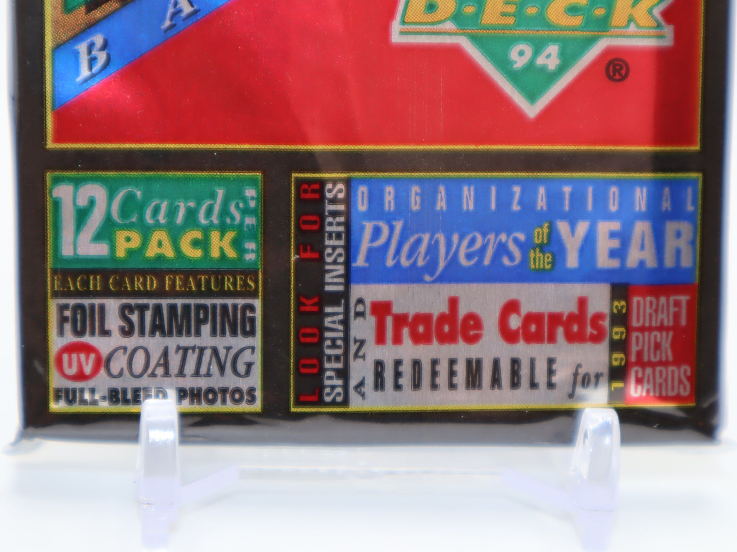 1994 Upper Deck Minor League Baseball Cards Wax Pack - Collectibles