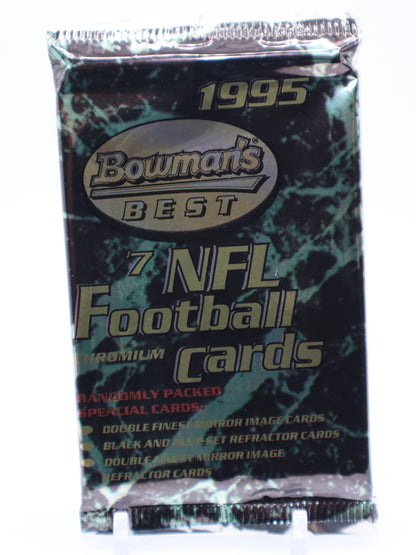 1995 Bowman’s Best Football Cards Wax Pack - Collectibles