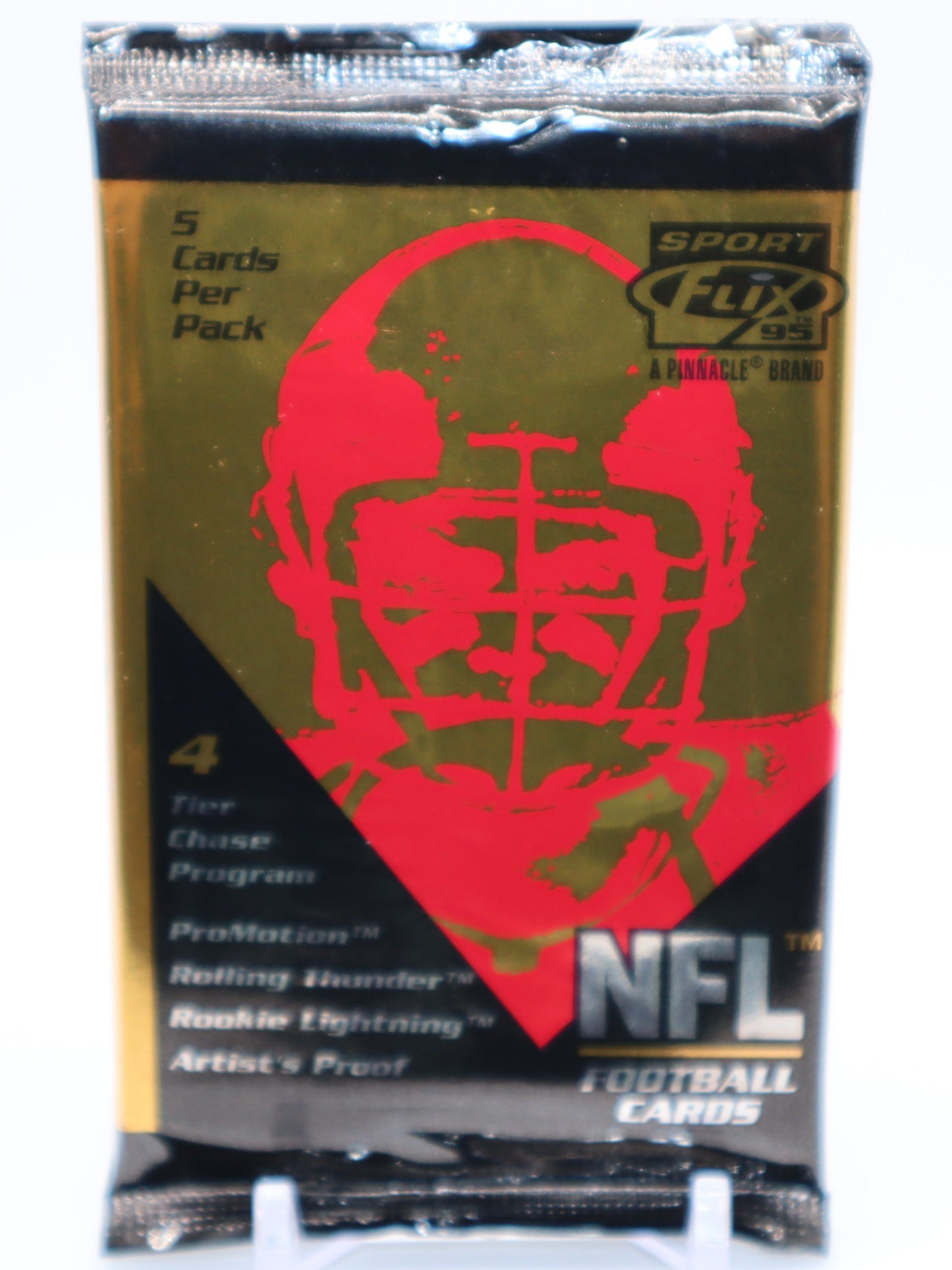 1995 Sportflix NFL Football Cards Wax Pack - Collectibles