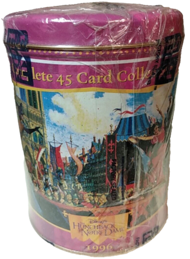 1996 Skybox Hunchback of Notre Dame Trading Card TIN (45 Card Set)