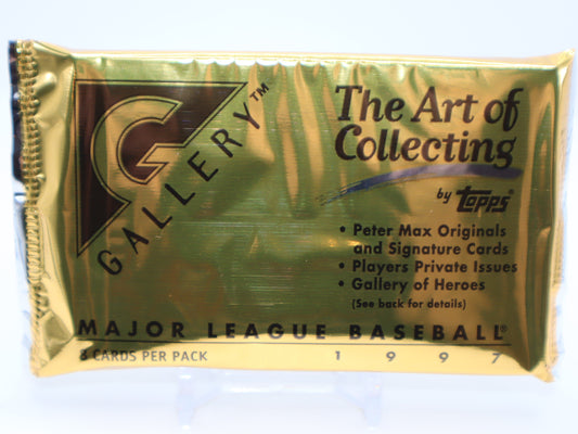 1997 Topps Gallery Baseball Cards Hobby Wax Pack - Collectibles