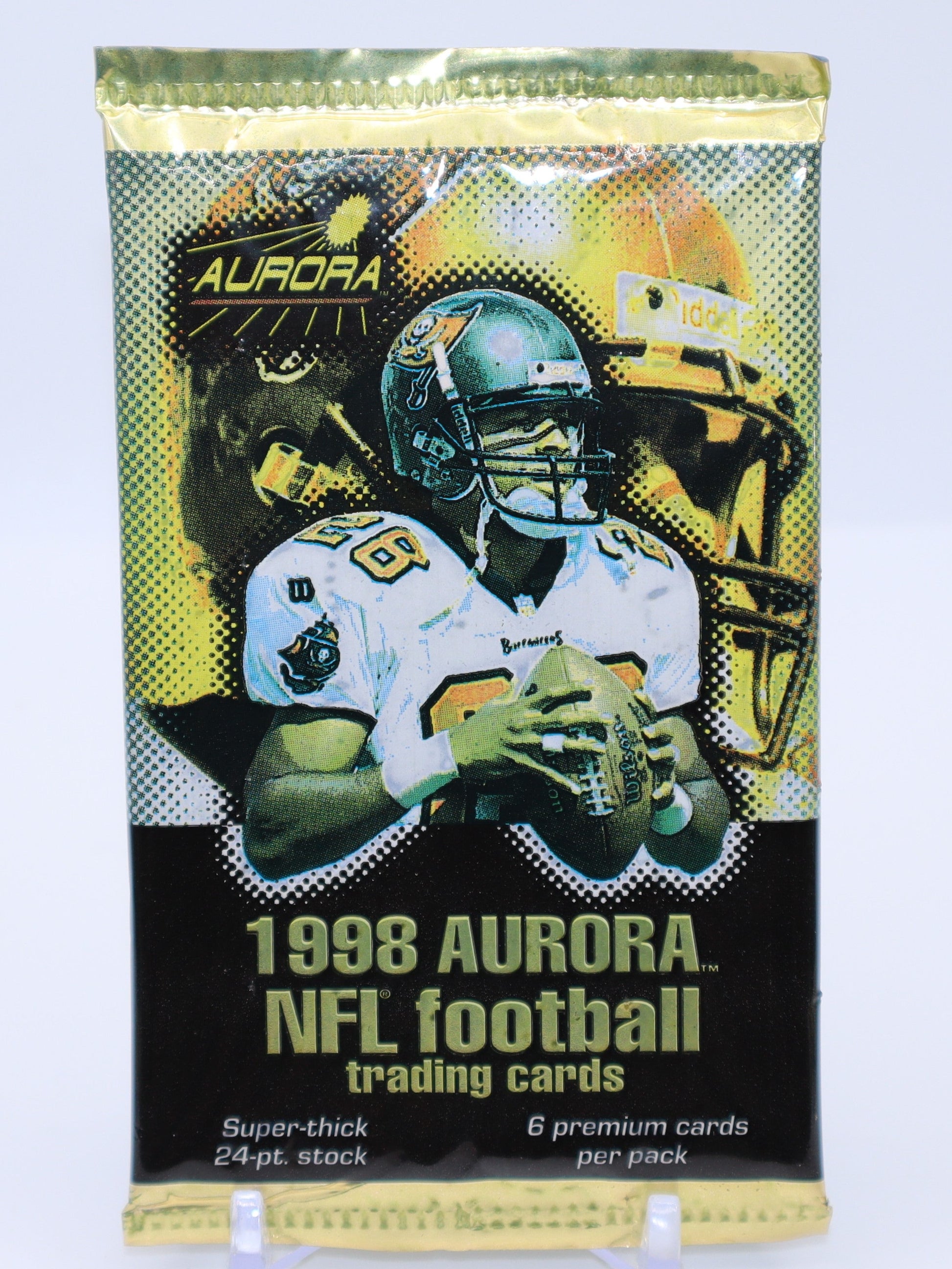 1998 Pacific Aurora NFL Football Cards Hobby Wax Pack