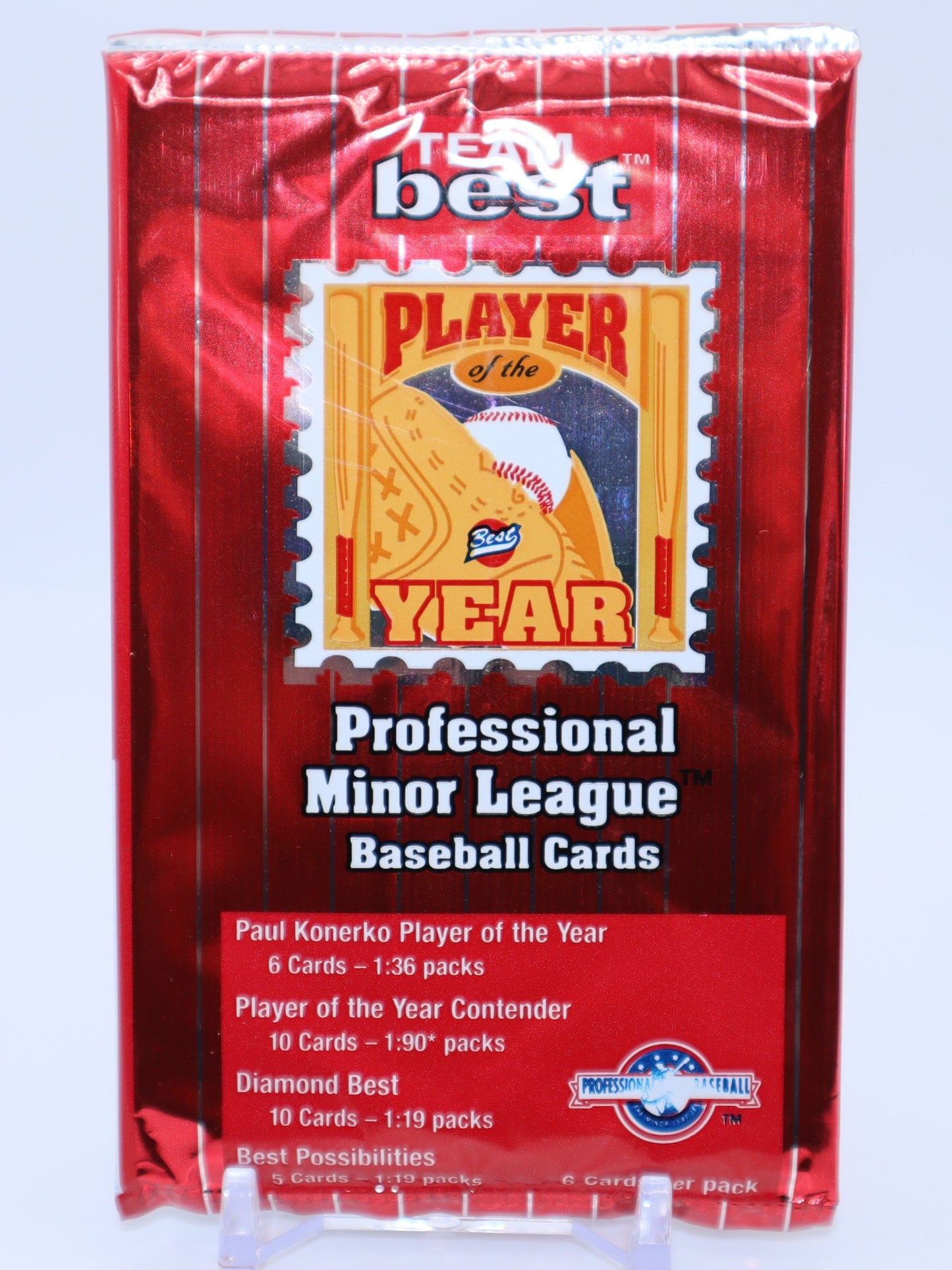 1998 Team Best Minor League Baseball Cards Wax Pack - Collectibles