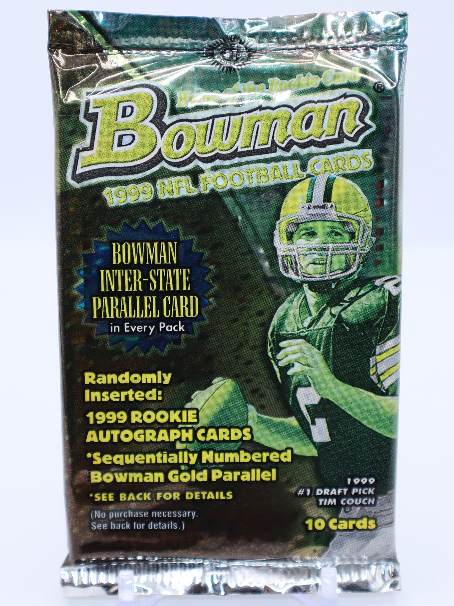 1999 Bowman NFL Football Cards Hobby Wax Pack - Collectibles