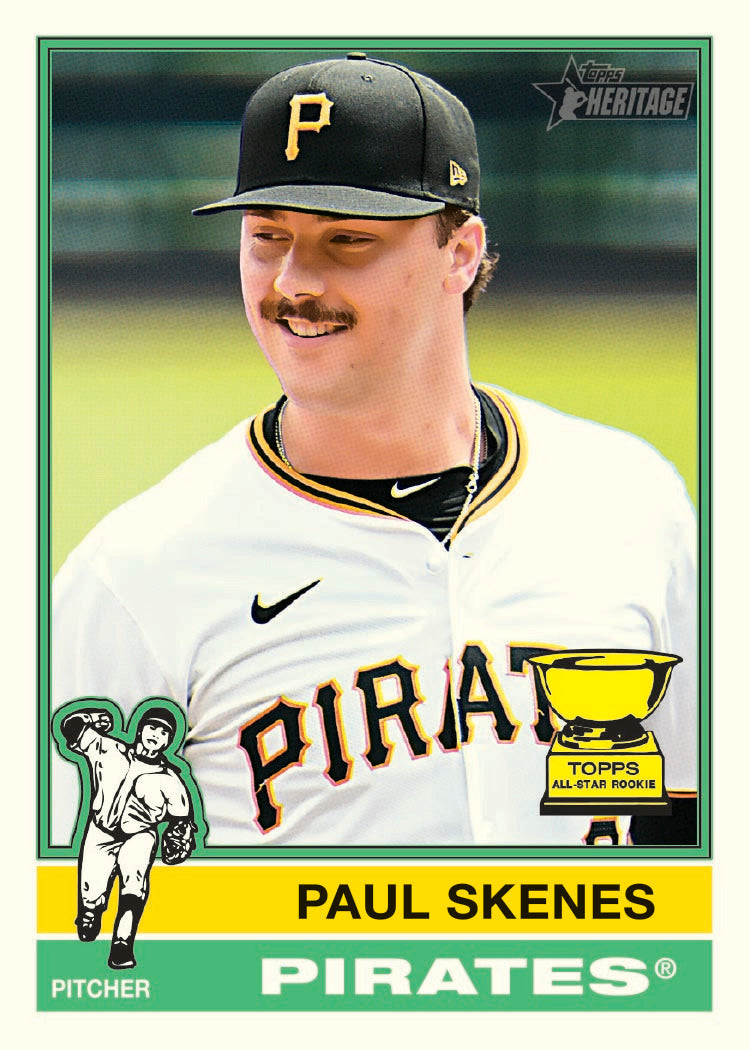 2025 Topps Heritage Baseball Hobby Pack (8 Cards)