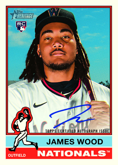 2025 Topps Heritage Baseball Hobby Pack (8 Cards)