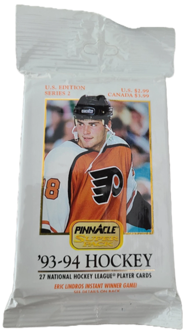 1993-94 Pinnacle Series 2 US Edition Hockey Super Pack (27 Cards)