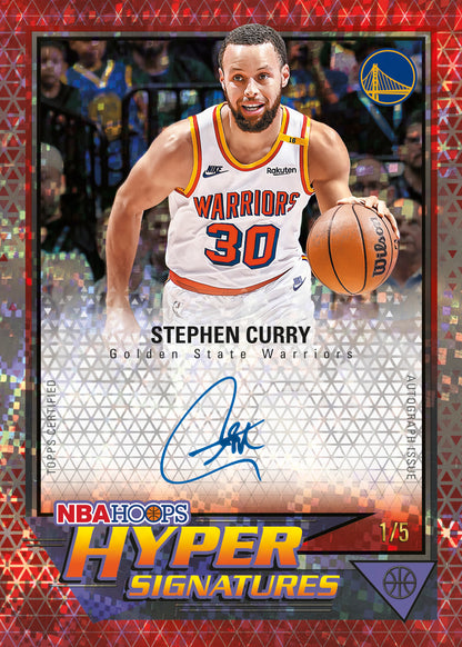 2025-26 Topps NBA Hoops Basketball Blaster Pack (8 Cards)