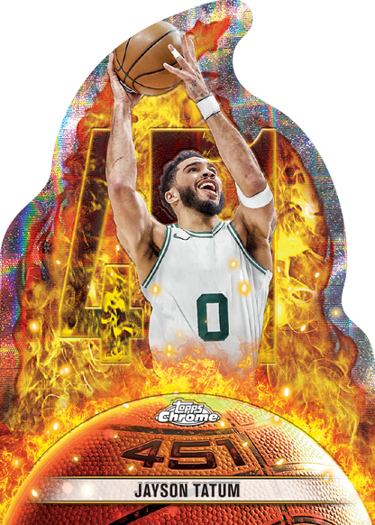 2024-25 Topps Chrome Basketball Value Box (8 Packs)