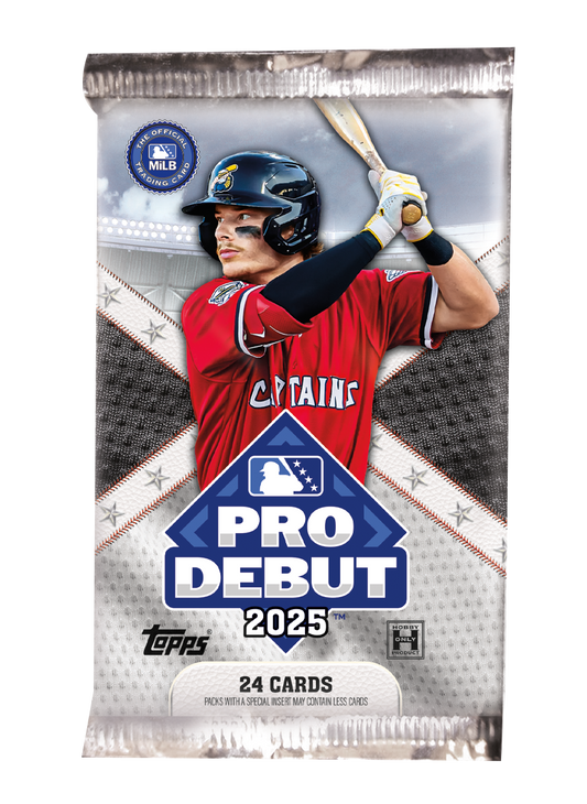 2025 Topps Pro Debut Baseball Jumbo Pack (24 Cards)