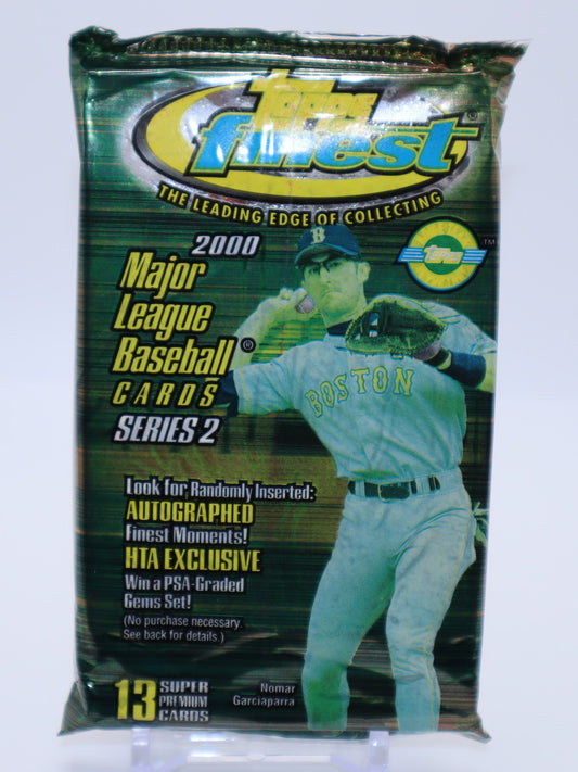 2000 Topps Finest Series 2 Baseball Cards Jumbo Pack - Collectibles
