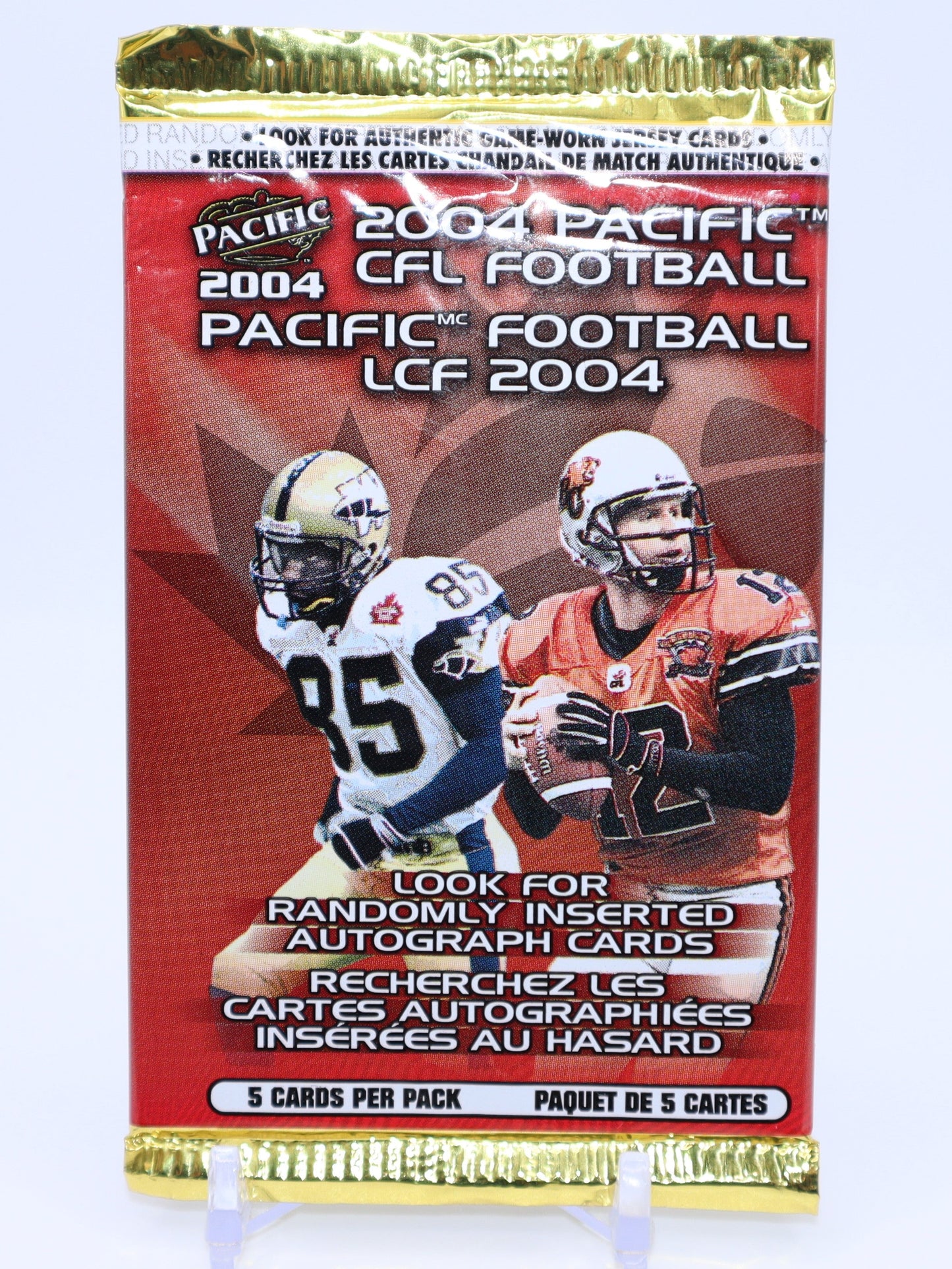 2004 Pacific CFL Football Cards Rack Pack - Collectibles