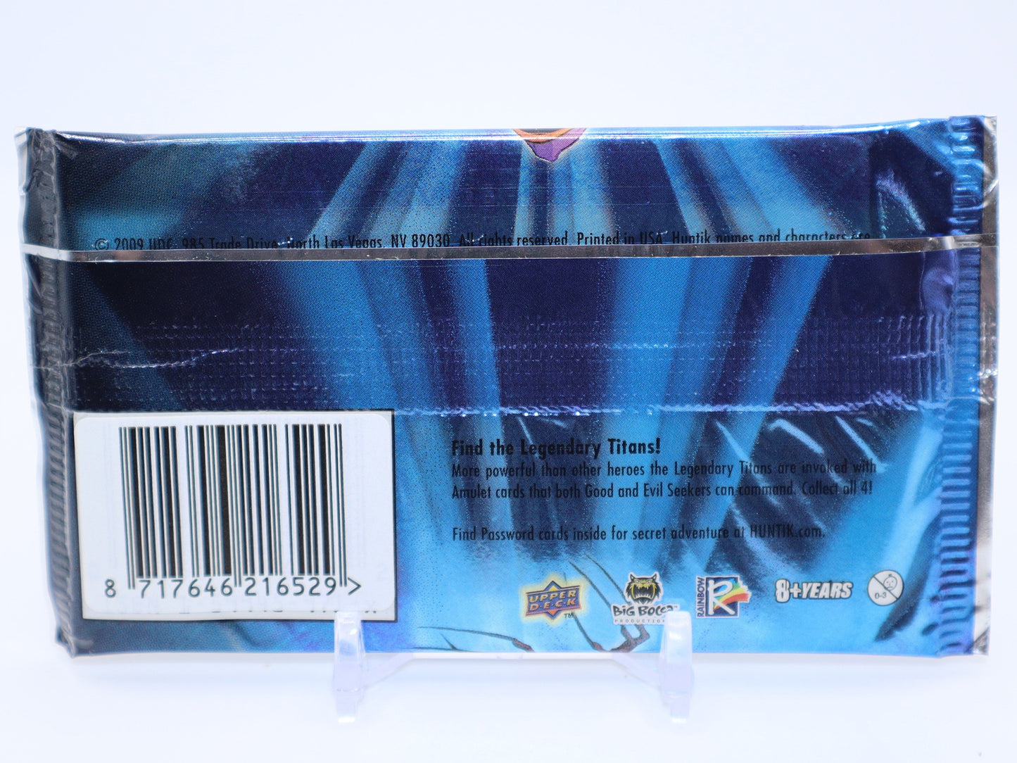 2009 Upper Deck Huntik Legendary Saga TCG Cards Booster Pack - Collectibles