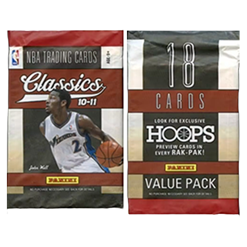 2010-11 Panini Classics Basketball Rack Pack - 18 Cards - Collectibles