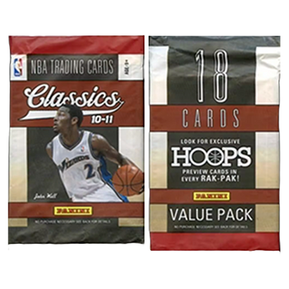 2010-11 Panini Classics Basketball Rack Pack - 18 Cards - Collectibles