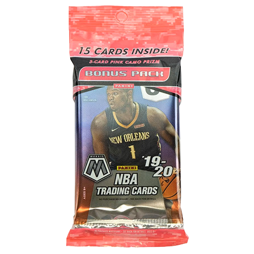 2019-20 Panini Mosaic Basketball Multi-Pack - 15 Cards - Collectibles