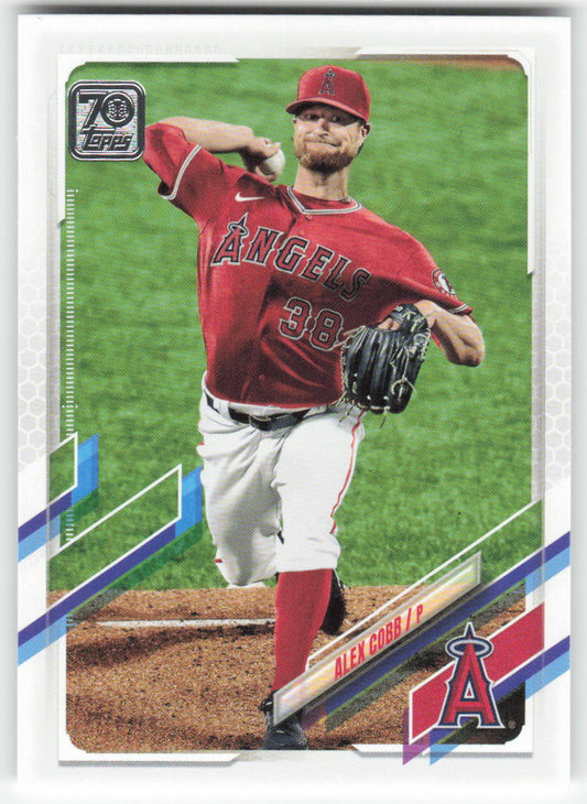 2021 Topps #474 Alex Cobb