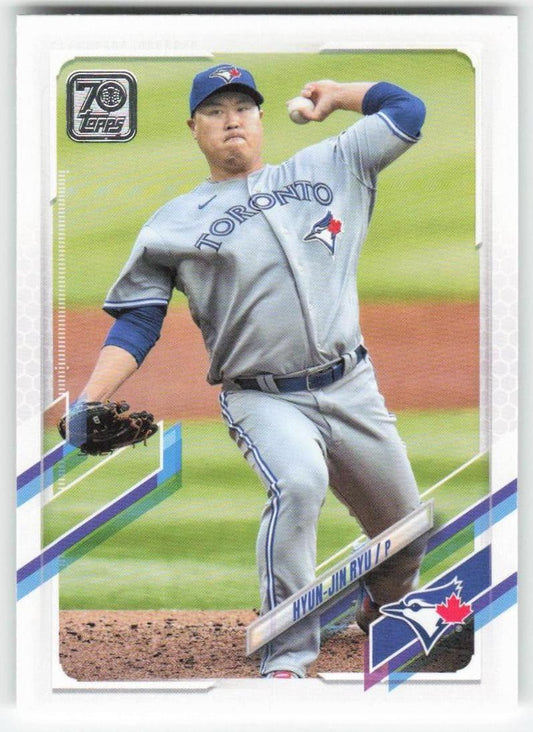 2021 Topps #379 Hyun-Jin Ryu