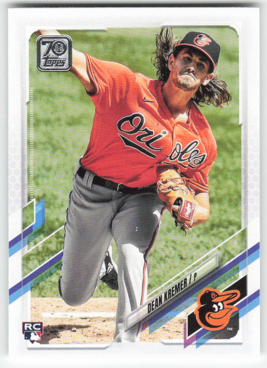 2021 Topps #391a Dean Kremer