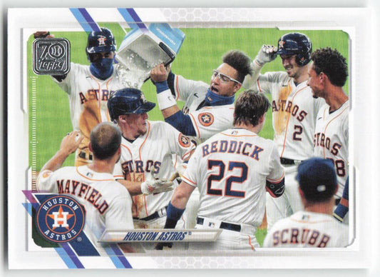 2021 Topps #545 Houston Astros