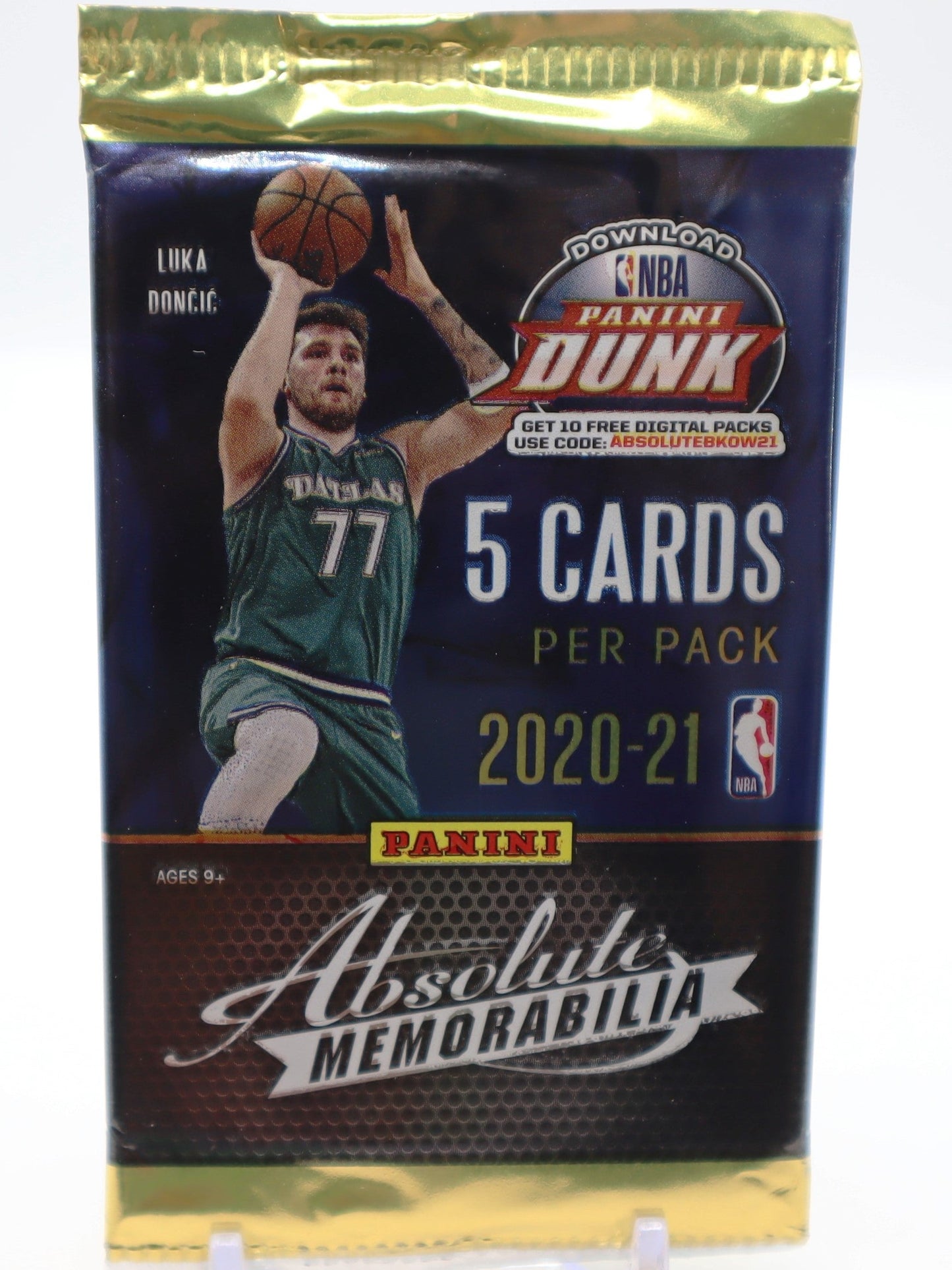 2020 - 21 Panini Absolute Memorabilia Basketball Cards Retail Wax Pack - Collectibles