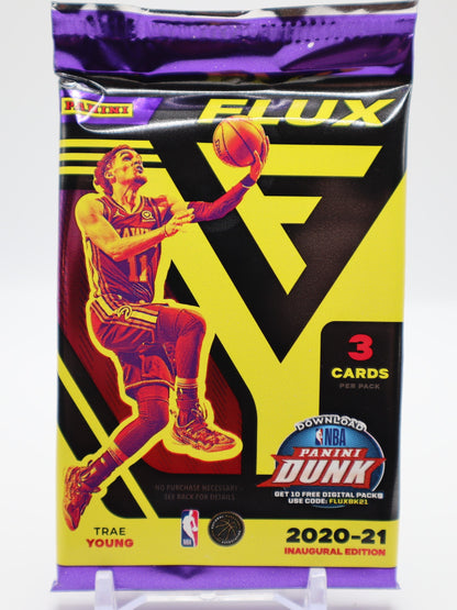 2020 - 21 Panini Flux Basketball Cards Blaster Box Wax Pack - Collectibles